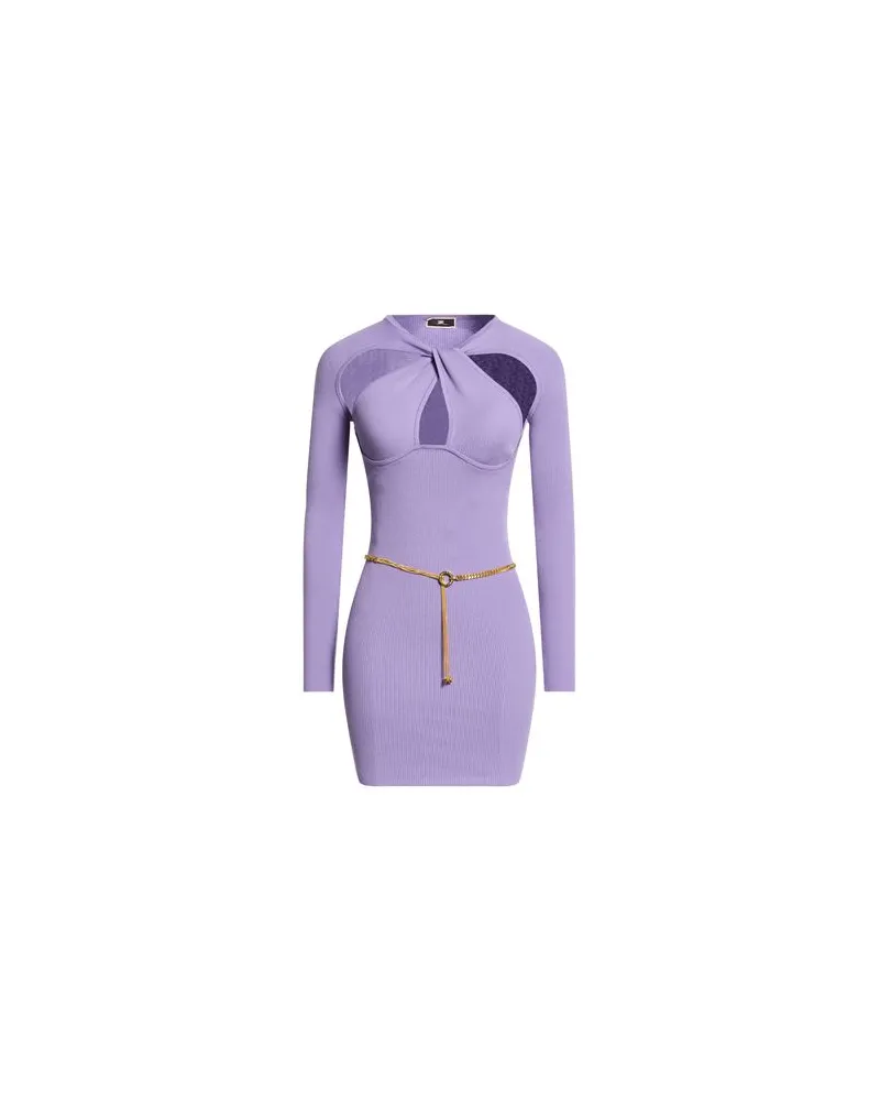 Elisabetta Franchi KLEIDER - Mini-Kleiderauf YOOX.COM Lila