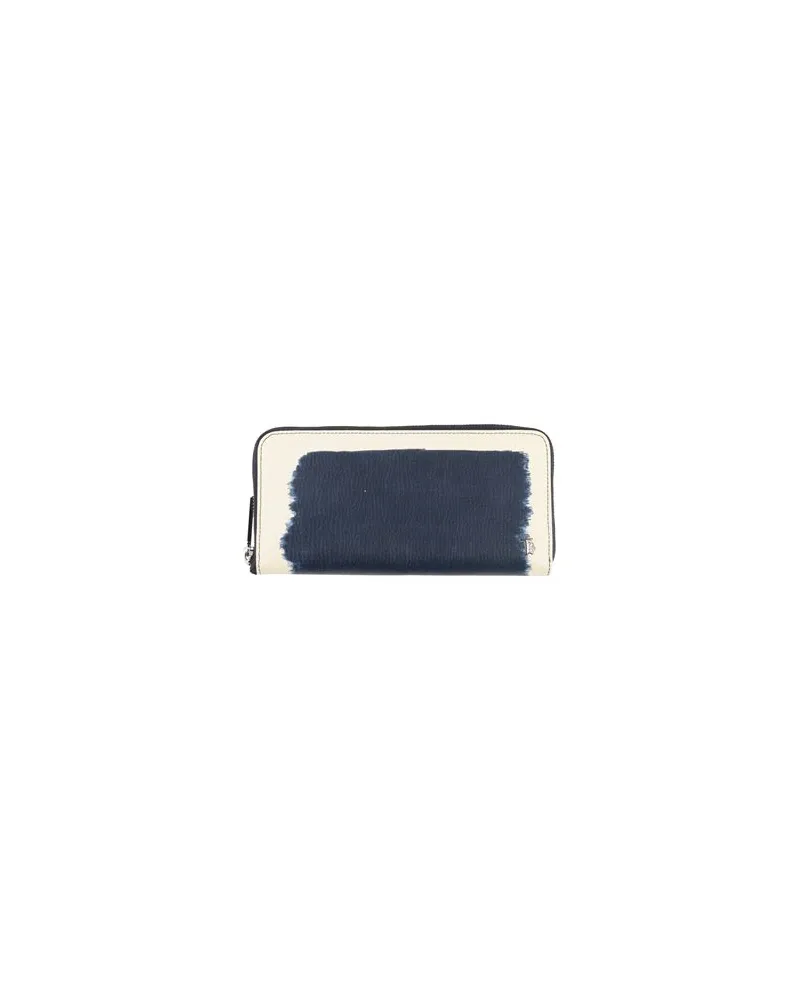 TOD'S Kleinlederwaren - Brieftaschenauf YOOX.COM Marineblau