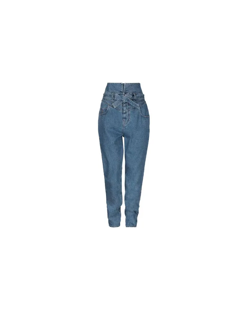 ATTICO HOSEN & RÖCKE - Jeanshosenauf YOOX.COM Blau