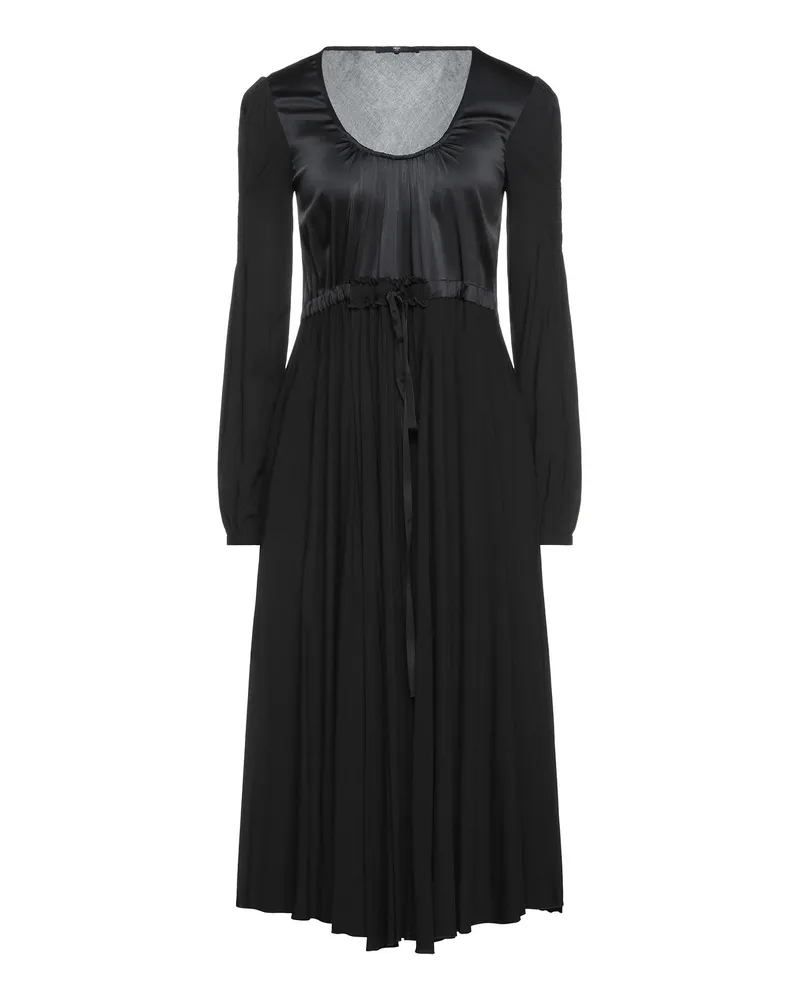 HIGH Midi-Kleid Schwarz