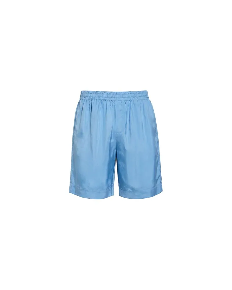 MSGM HOSEN & RÖCKE - Shorts & Bermudashortsauf YOOX.COM Taubenblau