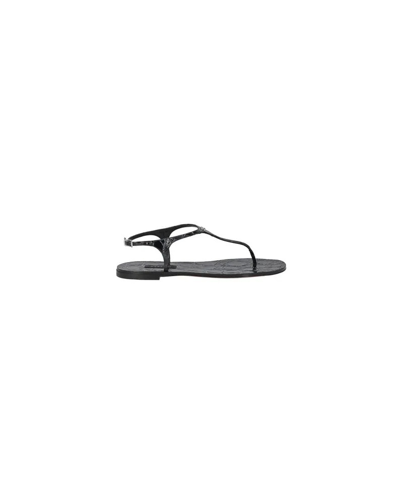 Casadei SCHUHE - Zehentrennerauf YOOX.COM Schwarz