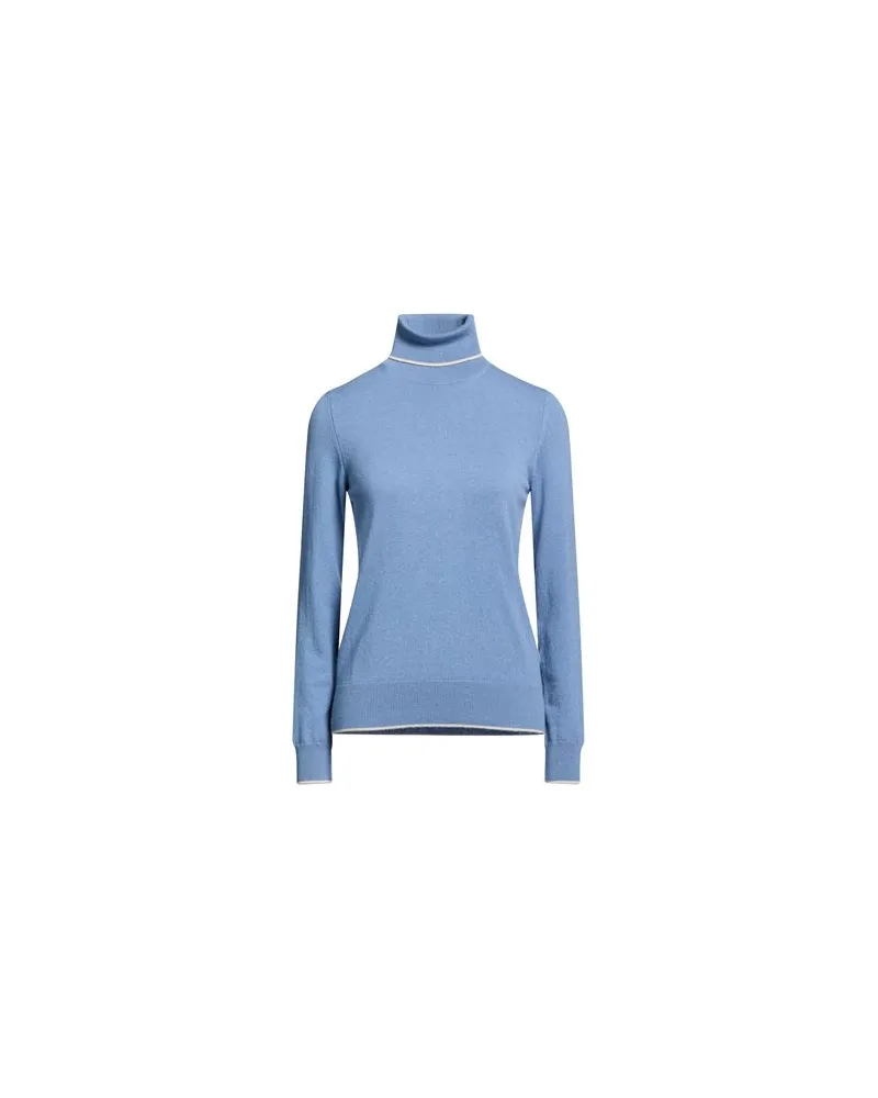 MOORER STRICKWAREN - Rollkragenpulloverauf YOOX.COM Taubenblau