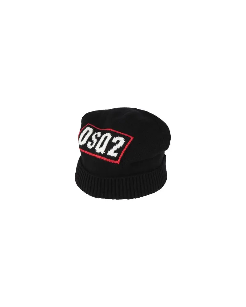 Dsquared2 ACCESSOIRES - Mützen & Hüteauf YOOX.COM Schwarz