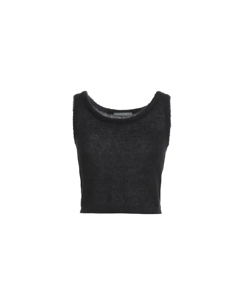 Alberta Ferretti STRICKWAREN - Pulloverauf YOOX.COM Schwarz