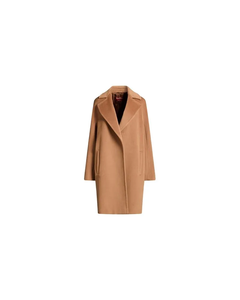 Max Mara JACKEN & MÄNTEL - Mäntelauf YOOX.COM Kamel