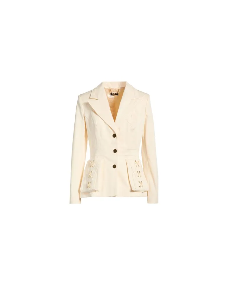 Elisabetta Franchi ANZÜGE und CO-ORDS - Blazersauf YOOX.COM Cremeweiß