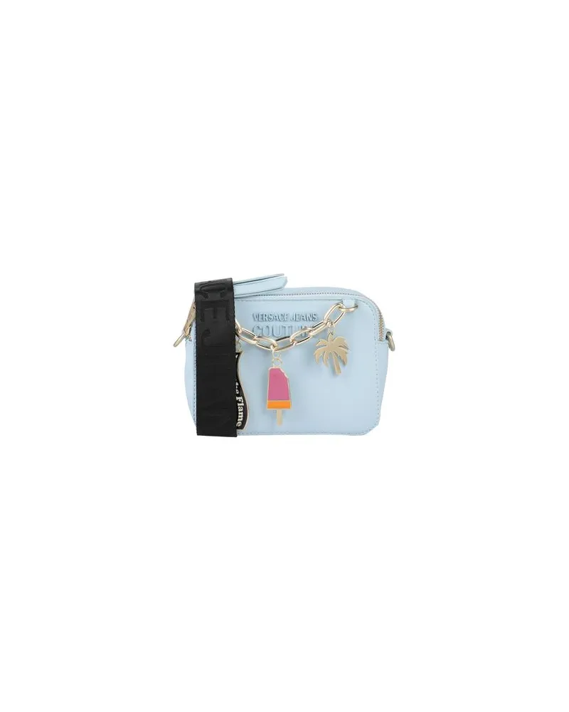 Versace Jeans TASCHEN - Umhängetascheauf YOOX.COM Himmelblau