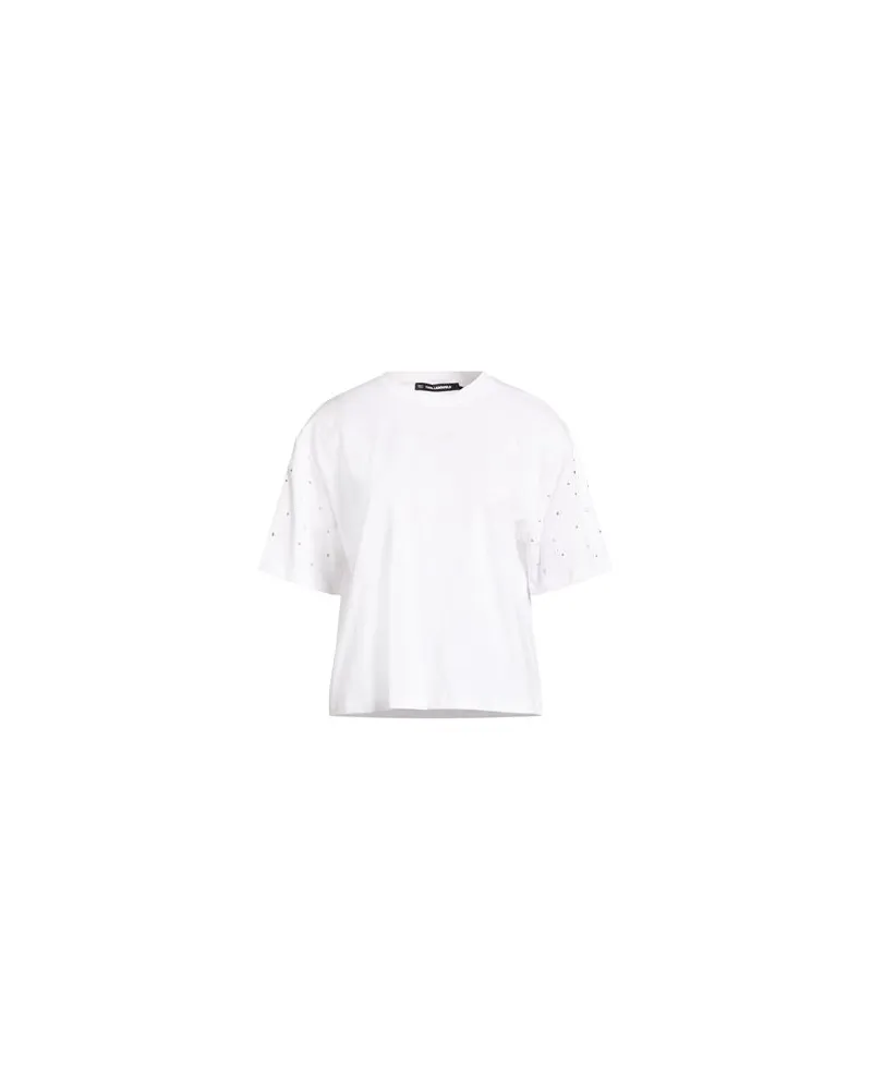 Karl Lagerfeld TOPS - T-shirtsauf YOOX.COM Weiß