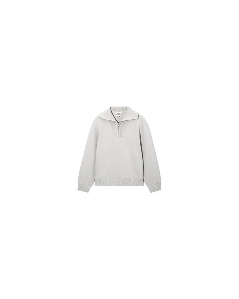 COS TOPS - Sweatshirtsauf YOOX.COM Hellgrau