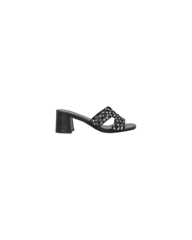 Divine Follie SCHUHE - Sandalenauf YOOX.COM Schwarz
