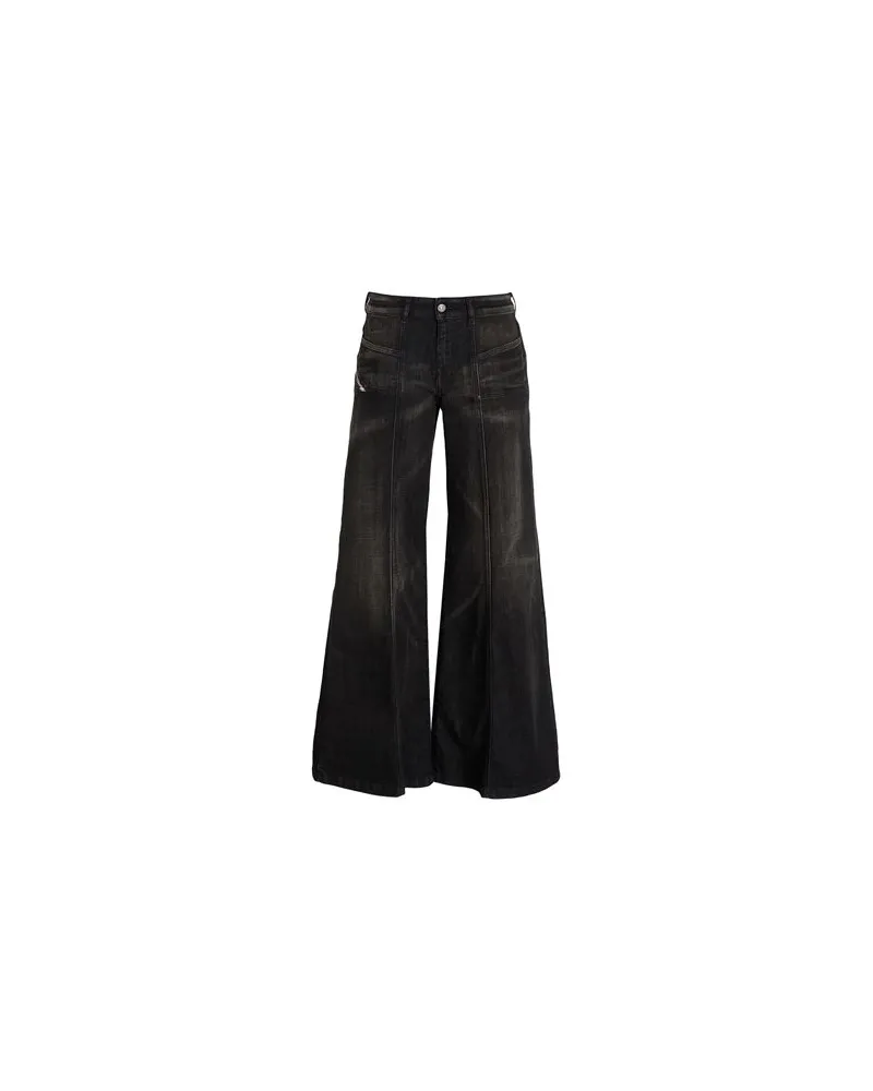 Diesel HOSEN & RÖCKE - Jeanshosenauf YOOX.COM Schwarz