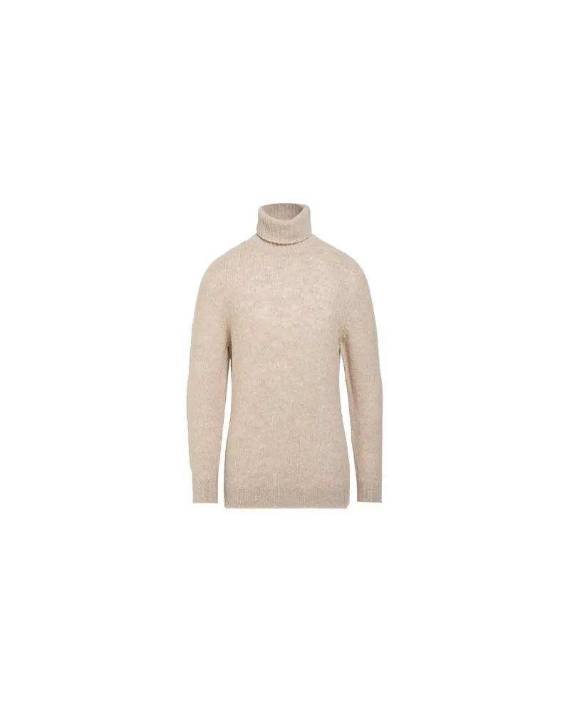 Scaglione STRICKWAREN - Rollkragenpulloverauf YOOX.COM Beige