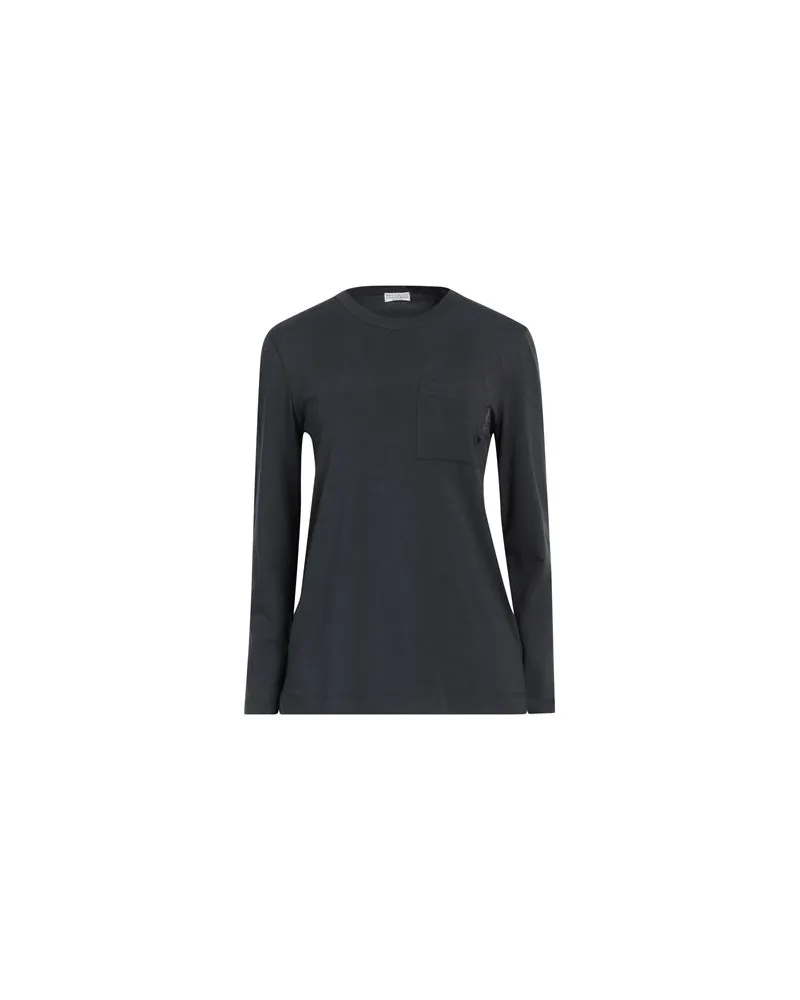 Brunello Cucinelli TOPS - T-shirtsauf YOOX.COM Nachtblau