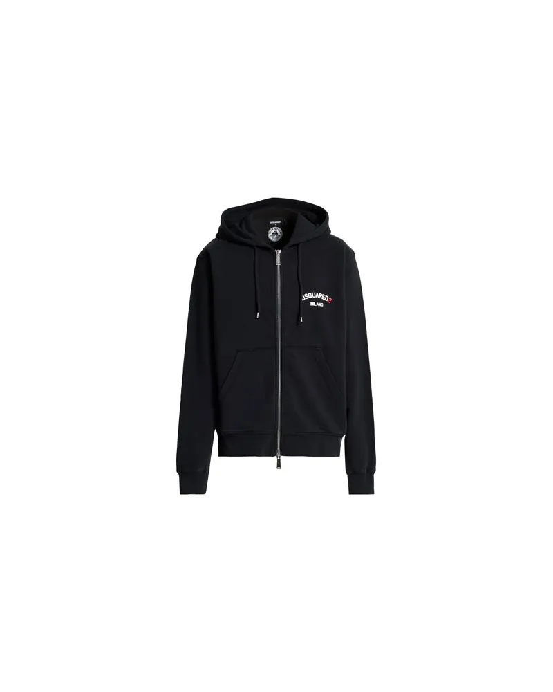 Dsquared2 TOPS - Sweatshirtsauf YOOX.COM Schwarz