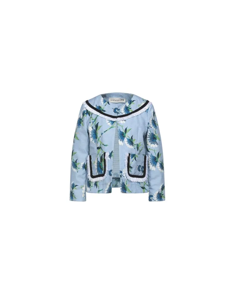SHIRTAPORTER ANZÜGE und CO-ORDS - Blazersauf YOOX.COM Himmelblau
