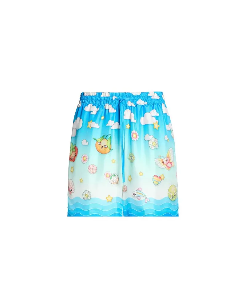 Casablanca Paris HOSEN & RÖCKE - Shorts & Bermudashortsauf YOOX.COM Azurblau