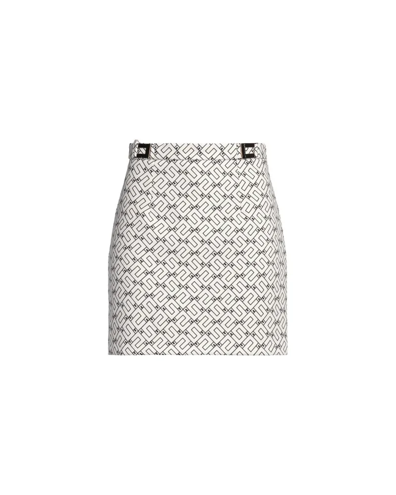 Elisabetta Franchi HOSEN & RÖCKE - Miniröckeauf YOOX.COM Cremeweiß