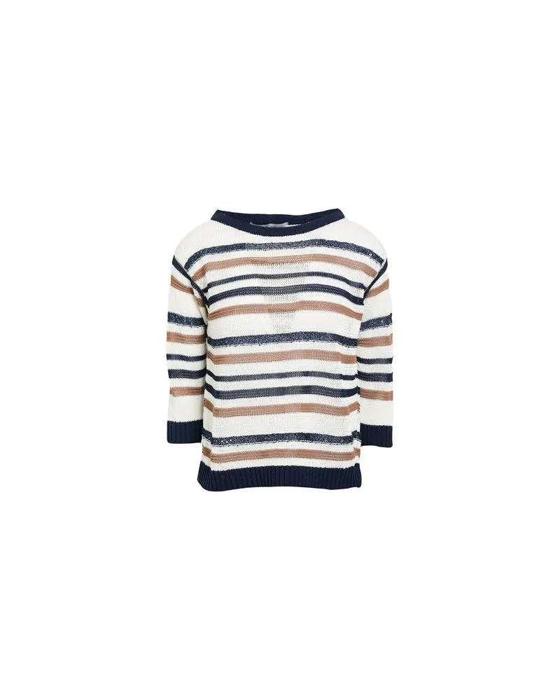 D.EXTERIOR STRICKWAREN - Pulloverauf YOOX.COM Weiß