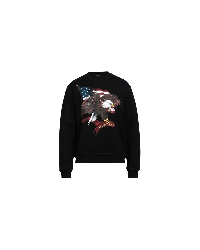Dsquared2 TOPS - Sweatshirtsauf YOOX.COM Schwarz
