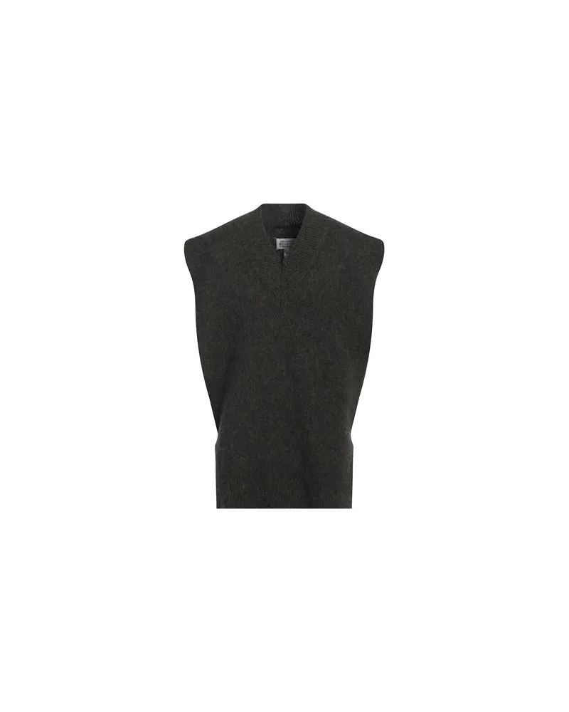 Maison Margiela STRICKWAREN - Pulloverauf YOOX.COM Dunkelgrün