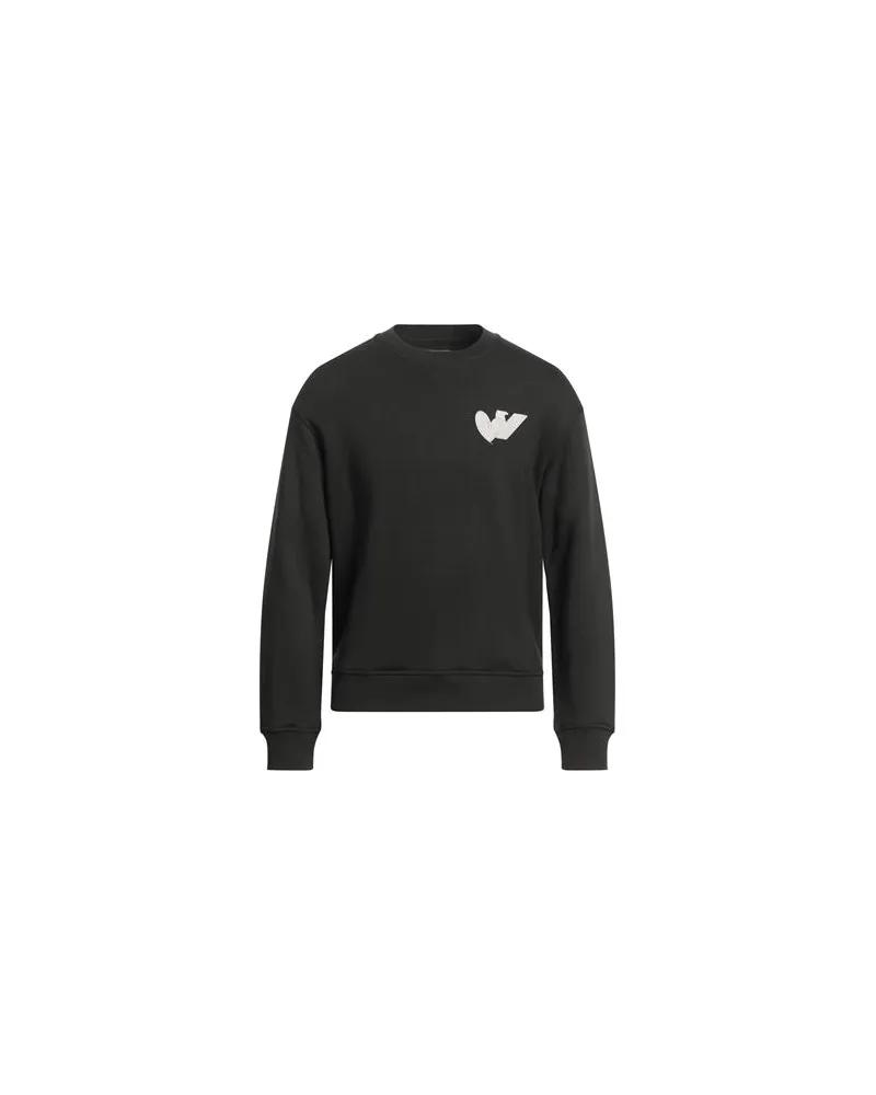 Emporio Armani TOPS - Sweatshirtsauf YOOX.COM Dunkelgrün