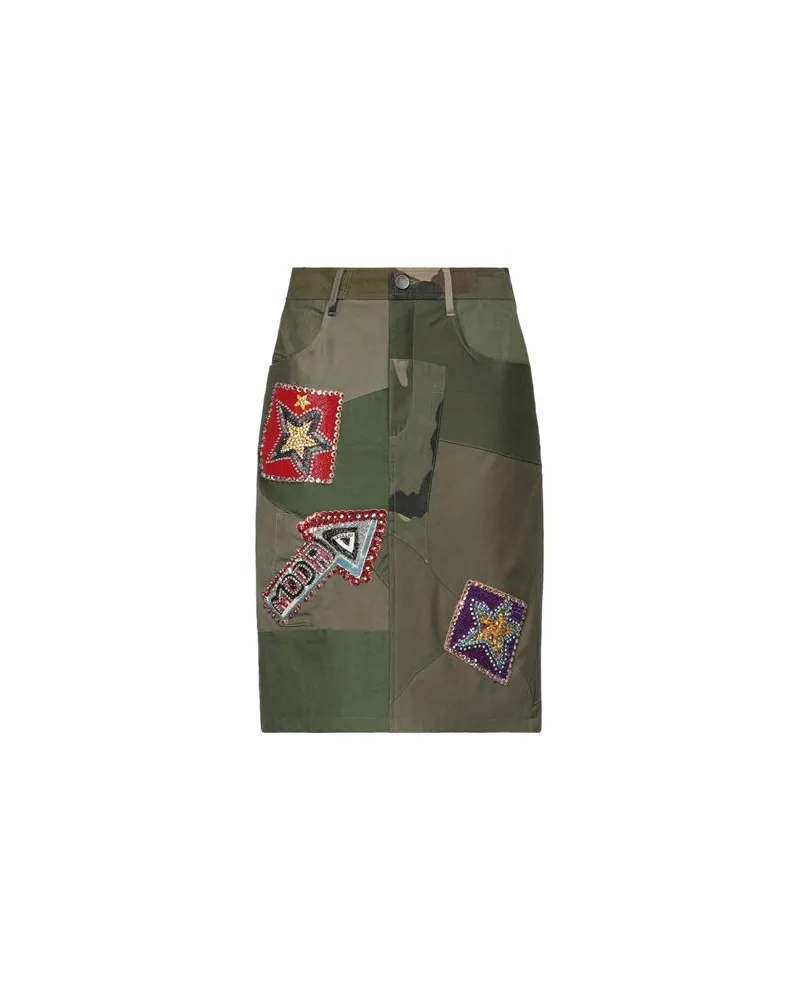 Dolce & Gabbana HOSEN & RÖCKE - Miniröckeauf YOOX.COM Militärgrün