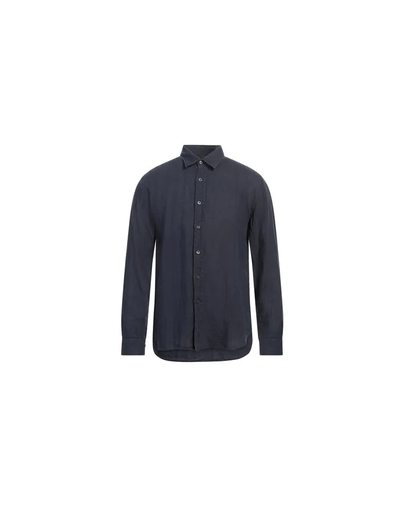 120% Lino TOPS - Hemdenauf YOOX.COM Marineblau