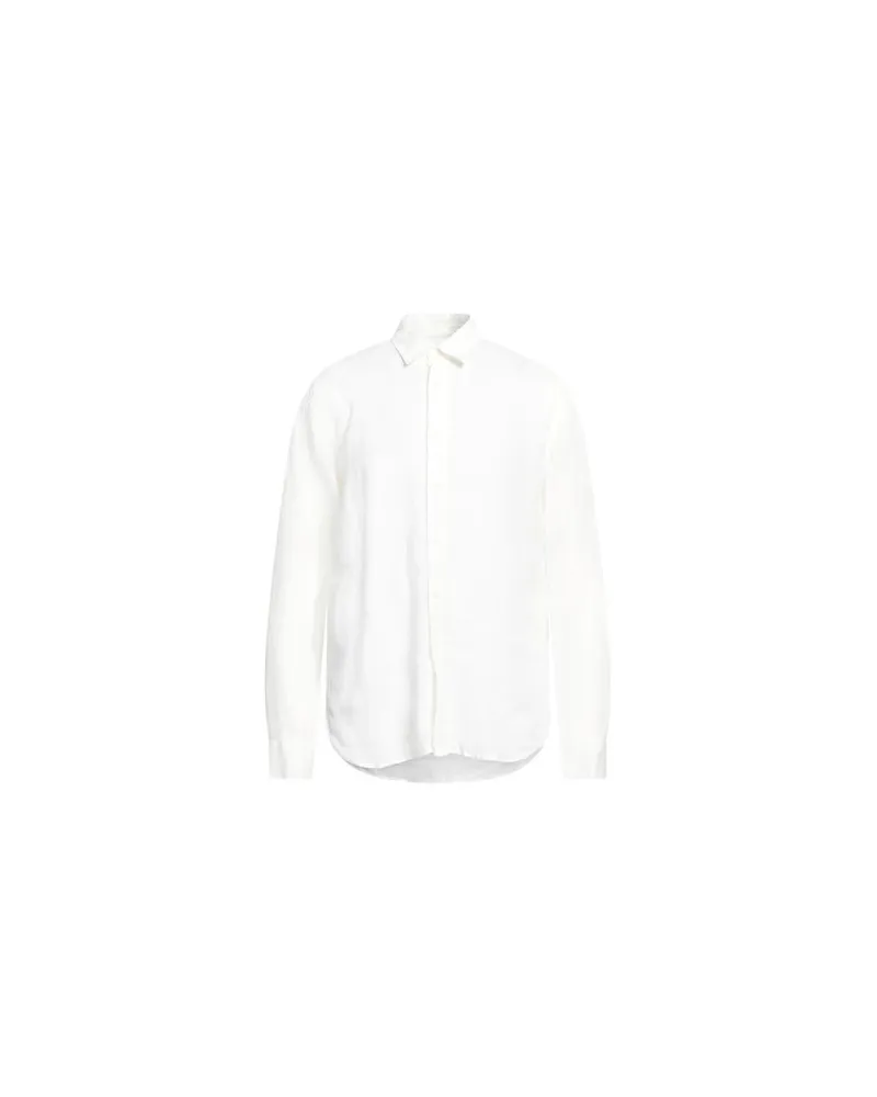 120% Lino TOPS - Hemdenauf YOOX.COM Weiß