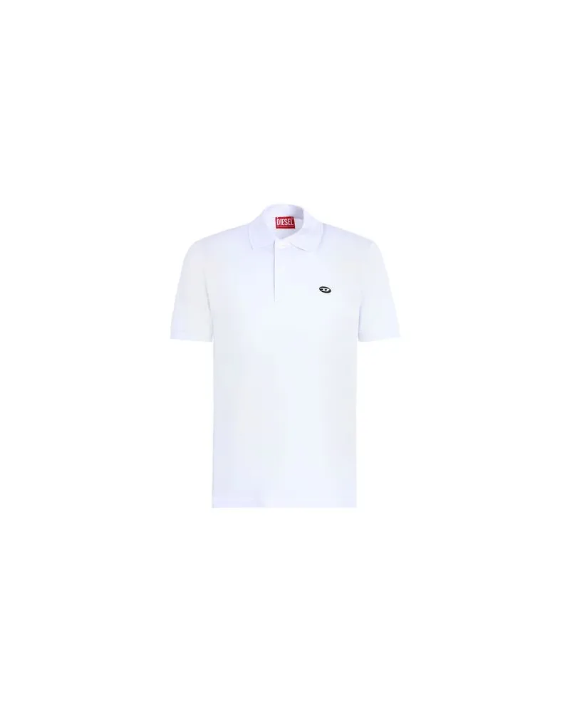 Diesel T-SMITH-DOVAL-PJ  - TOPS - Poloshirtsauf YOOX.COM Weiß