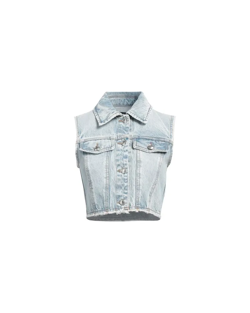 SPORTMAX JACKEN & MÄNTEL - Jeansjacken/Mäntelauf YOOX.COM Blau