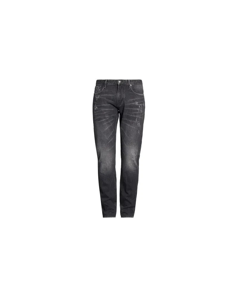 Emporio Armani HOSEN & RÖCKE - Jeanshosenauf YOOX.COM Schwarz
