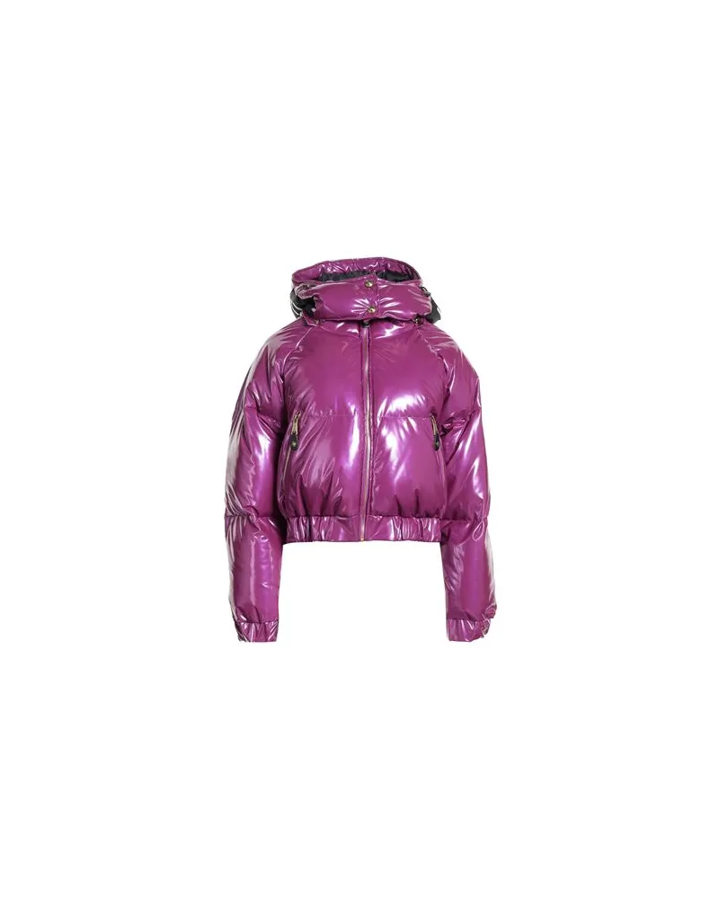 Versace Jeans JACKEN & MÄNTEL - Pufferjacken & Daunenjackenauf YOOX.COM Malve