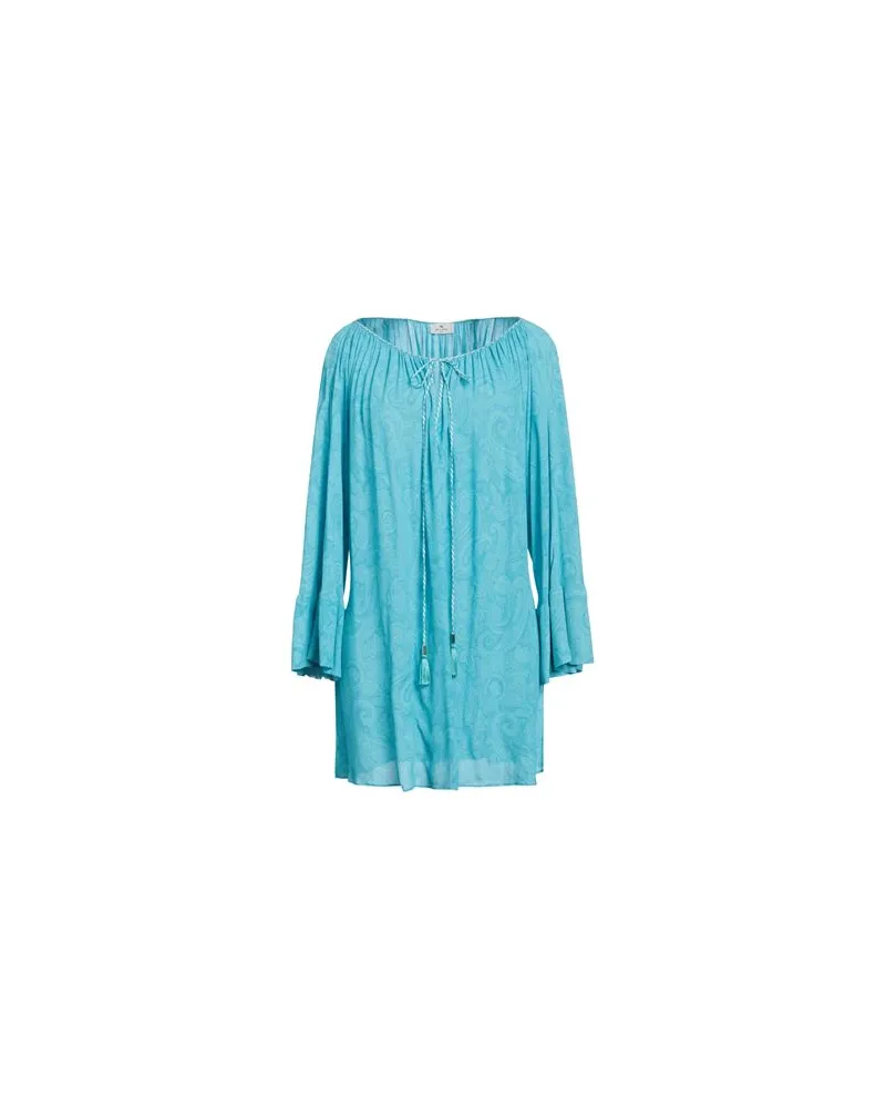Etro KLEIDER - Mini-Kleiderauf YOOX.COM Azurblau