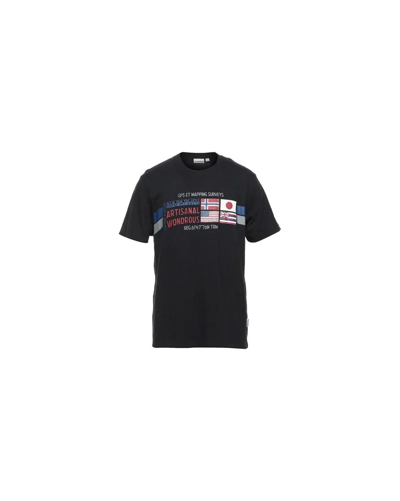 Napapijri TOPS - T-shirtsauf YOOX.COM Schwarz