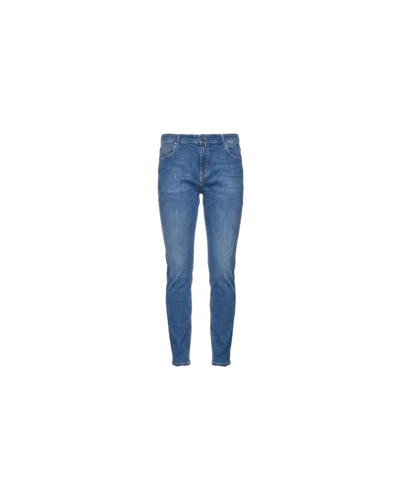 Luigi Borrelli HOSEN & RÖCKE - Jeanshosenauf YOOX.COM Blau