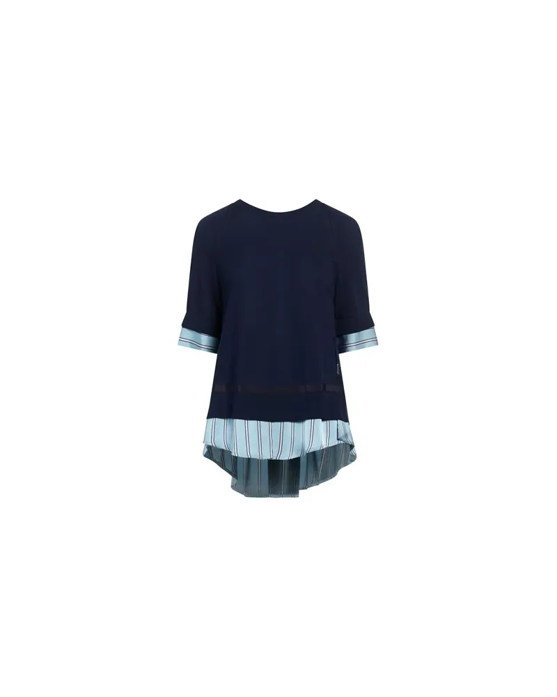 Moncler STRICKWAREN - Pulloverauf YOOX.COM Blau