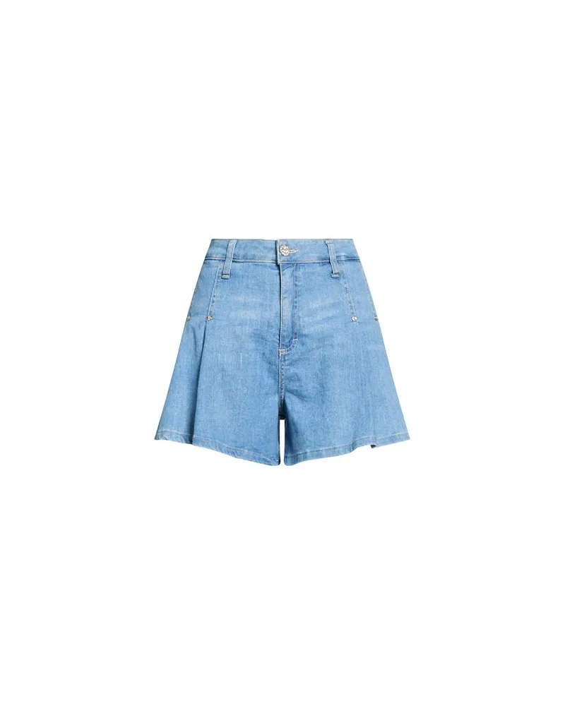 Please HOSEN & RÖCKE - Jeansshortsauf YOOX.COM Blau