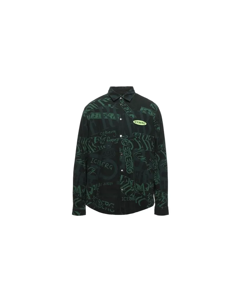 Iceberg TOPS - Hemdenauf YOOX.COM Dunkelgrün