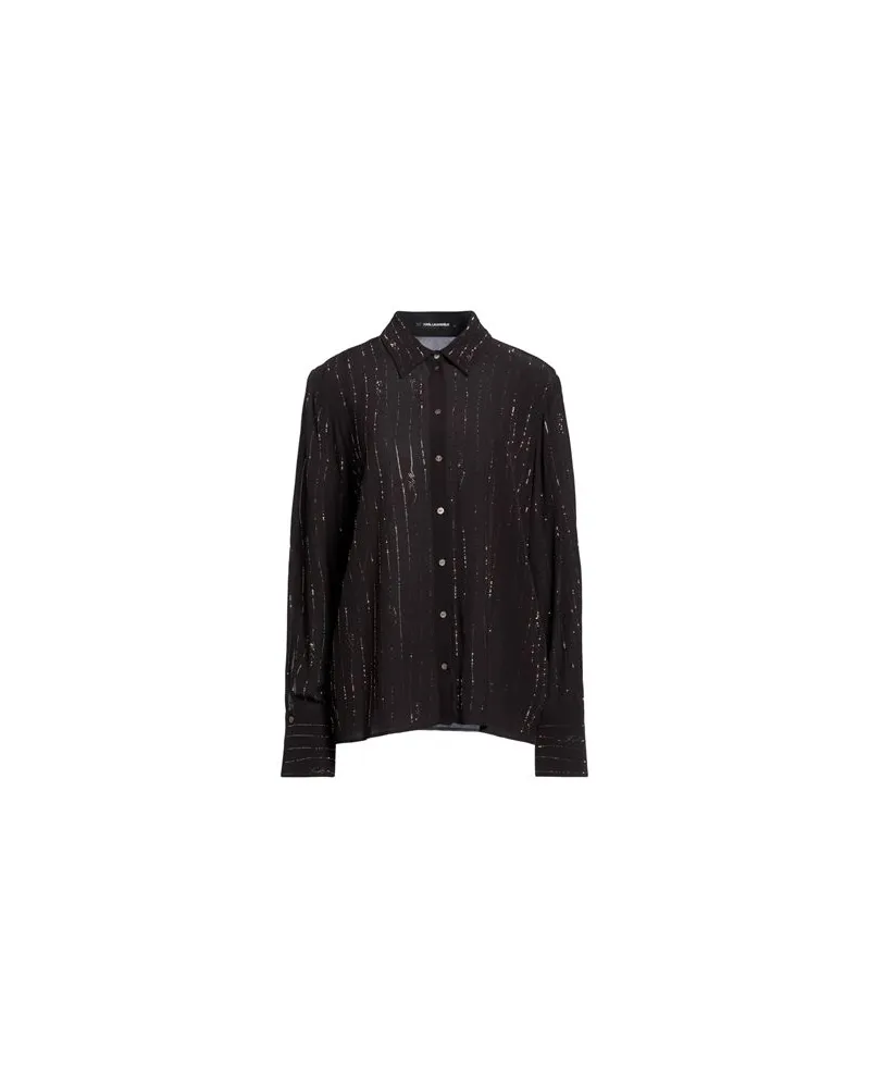 Karl Lagerfeld TOPS - Hemdenauf YOOX.COM Schwarz