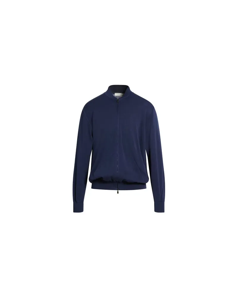 Filippo de Laurentiis STRICKWAREN - Strickjackenauf YOOX.COM Marineblau