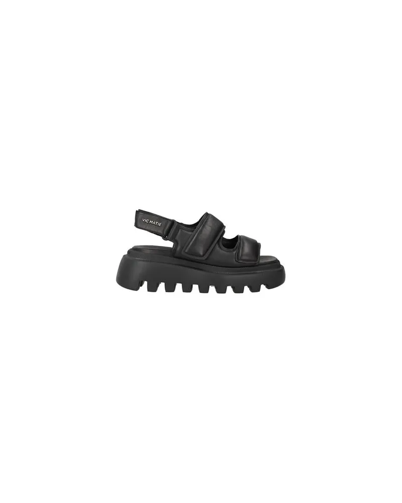 Vic Matié SCHUHE - Sandalenauf YOOX.COM Schwarz