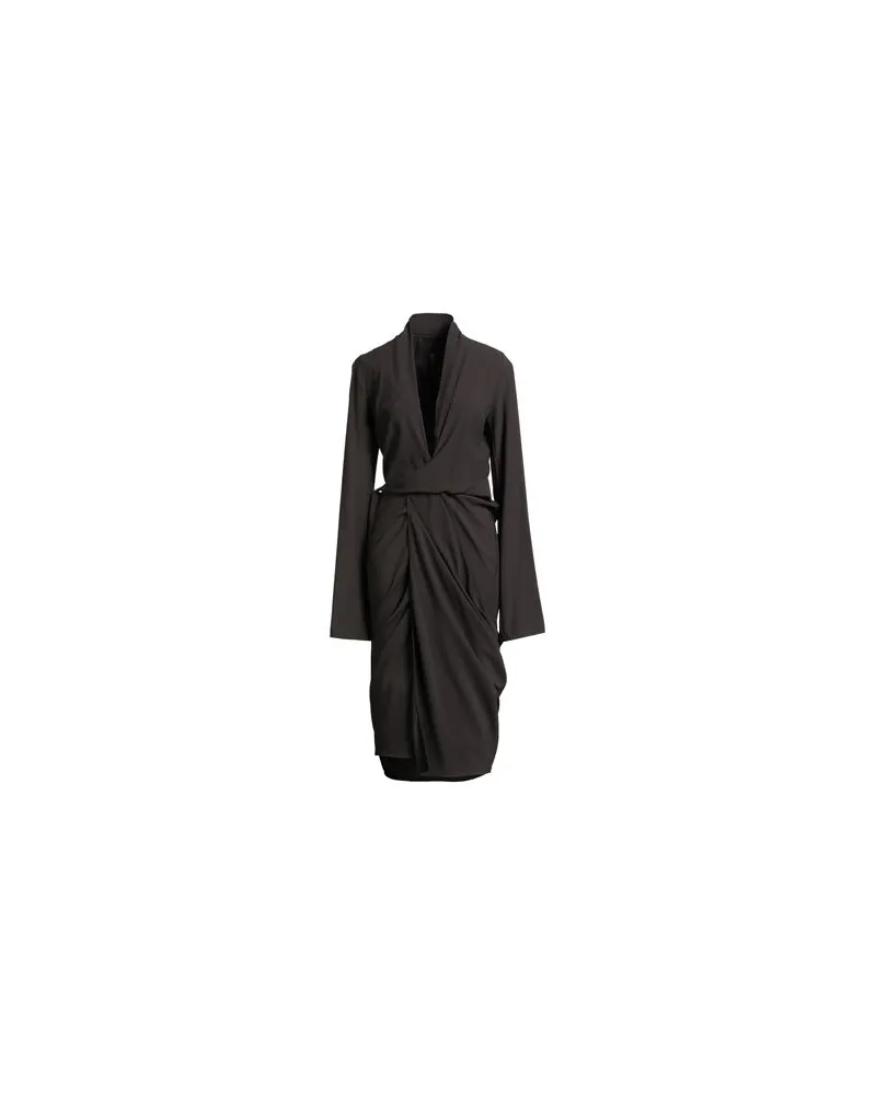 Rick Owens KLEIDER - Maxi-Kleiderauf YOOX.COM Braungrau