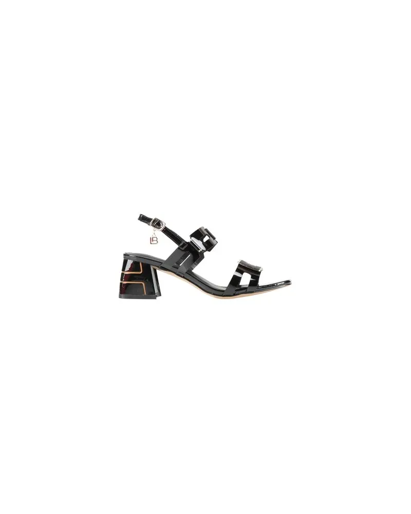 Laura Biagiotti SCHUHE - Sandalenauf YOOX.COM Schwarz