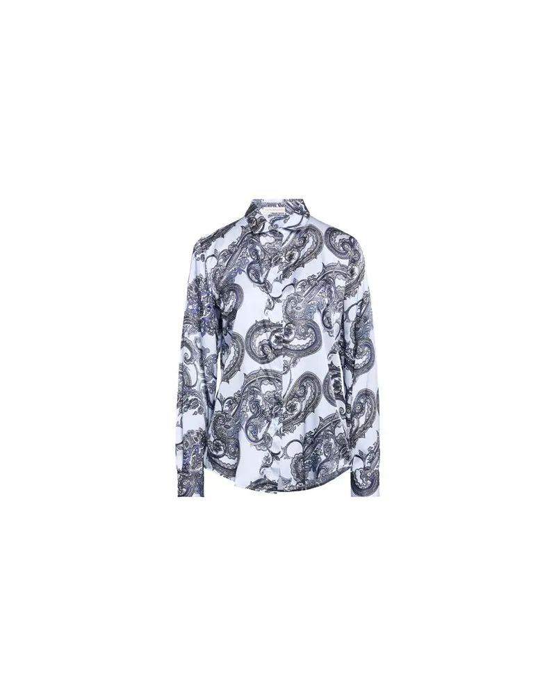 Camicettasnob TOPS - Hemdenauf YOOX.COM Blaugrau