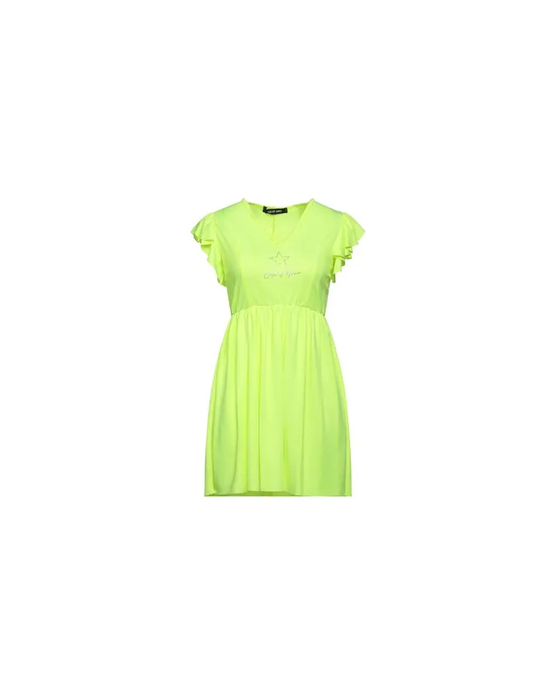 Odi et Amo KLEIDER - Mini-Kleiderauf YOOX.COM Gelb