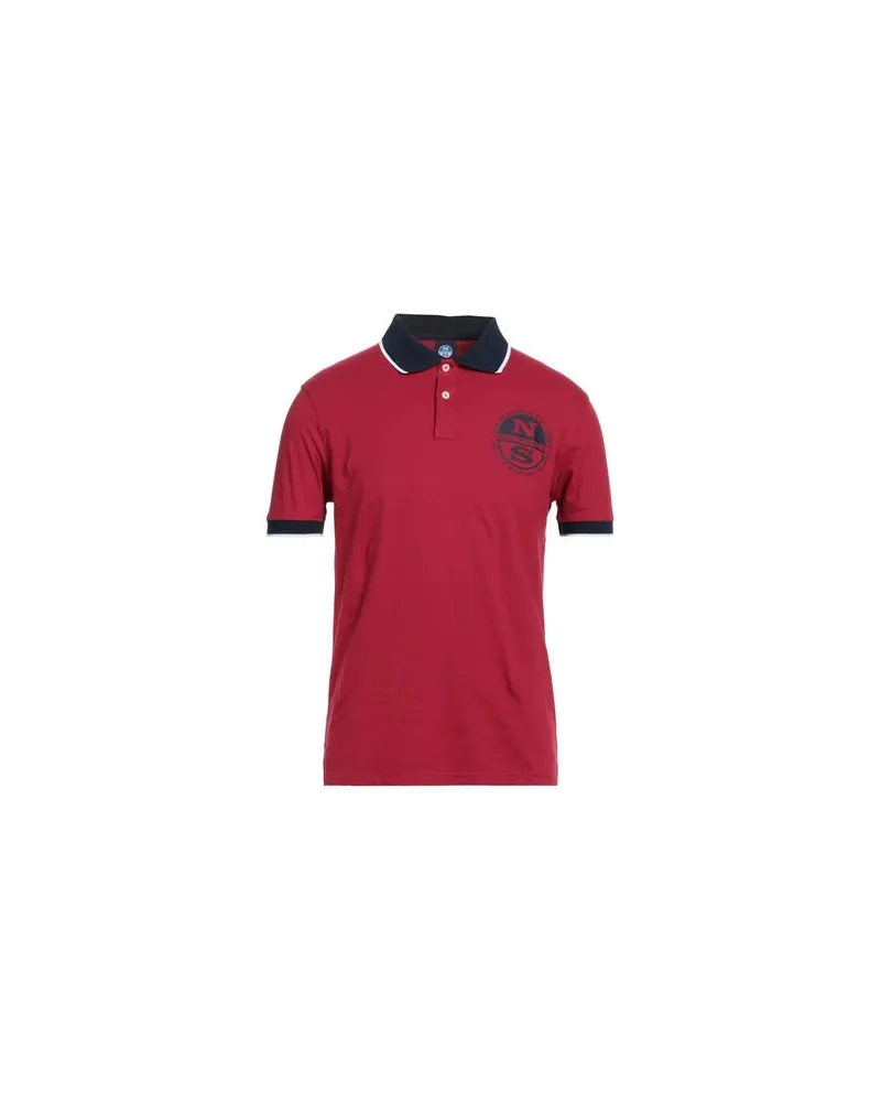 North Sails TOPS - Poloshirtsauf YOOX.COM Ziegelrot