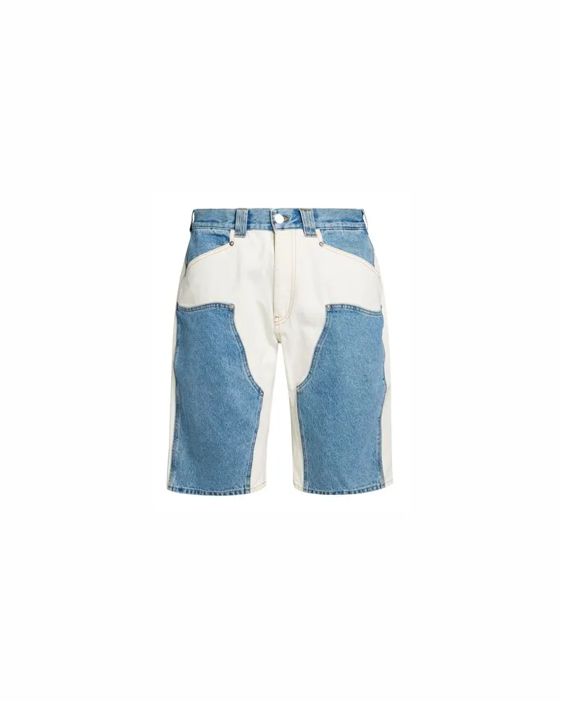 Aries HOSEN & RÖCKE - Jeansshortsauf YOOX.COM Blau