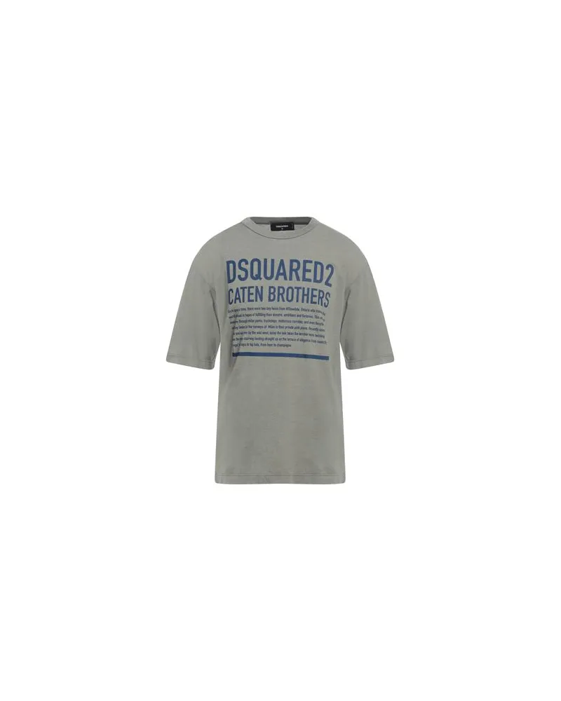 Dsquared2 TOPS - T-shirtsauf YOOX.COM Salbeigrün