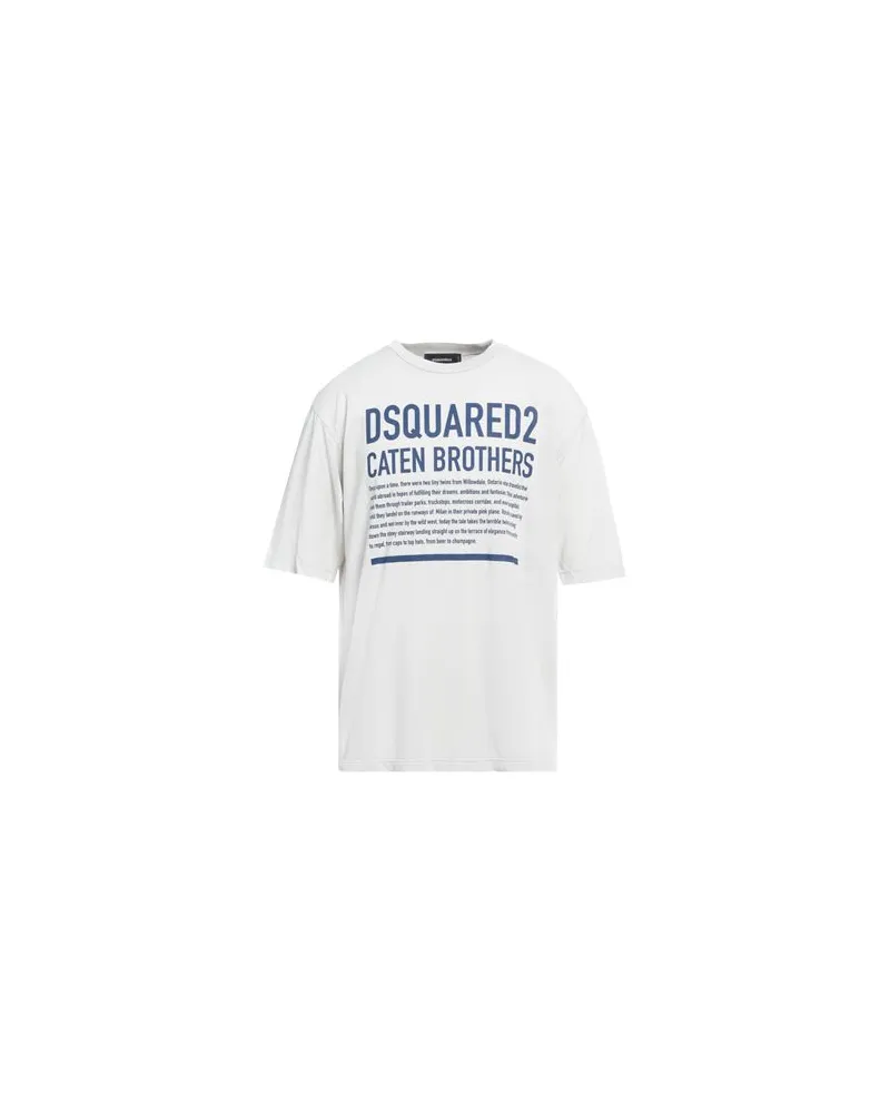 Dsquared2 TOPS - T-shirtsauf YOOX.COM Hellgrau